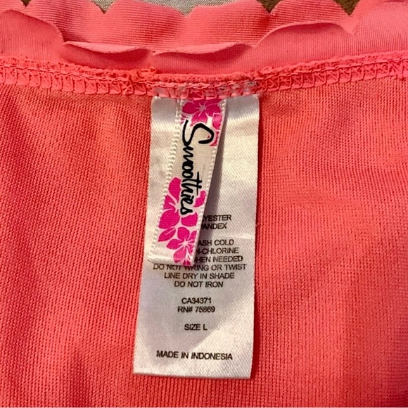 Set of 2 Bikini Bottoms: 1 Yellow + 1 Pink Bikini Bottoms Size Large Swim Suits - Picture 9 of 10